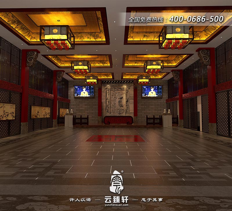 四合院的大堂設(shè)計