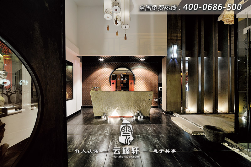 茶館入口設(shè)計(jì)效果圖