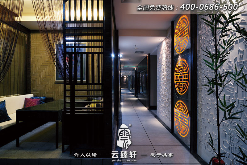 簡約的茶館卡座設(shè)計(jì)