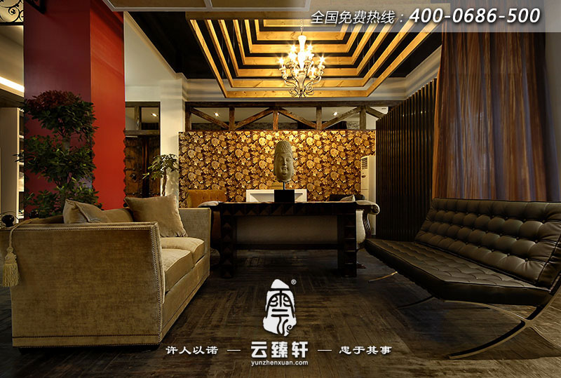 董事長(zhǎng)辦公室設(shè)計(jì)效果圖