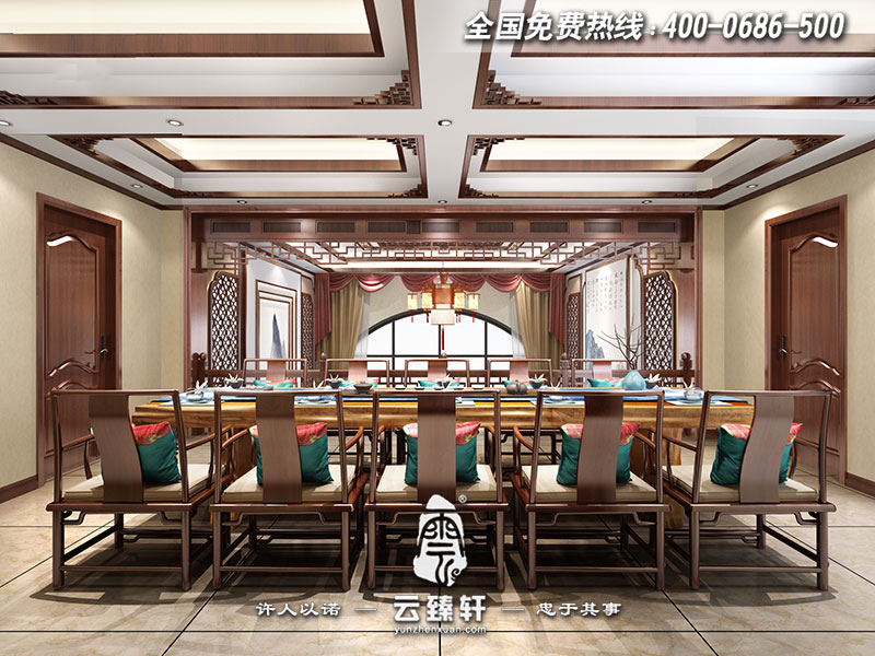 新中式室內(nèi)設計效果圖